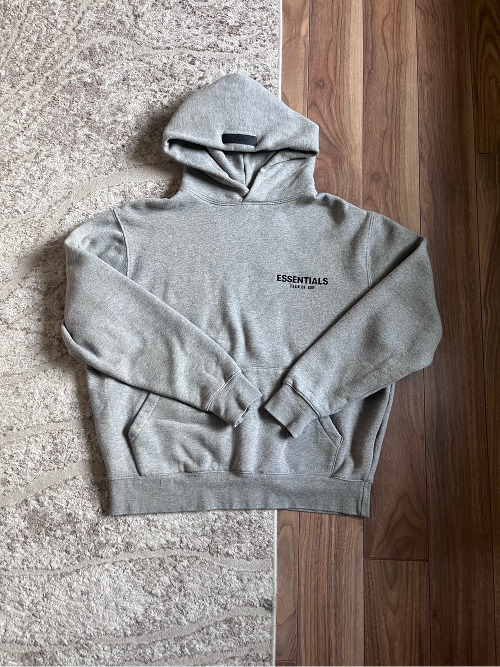 Essentials Fear Of God Hoodie Dark Oatmeal Men’s XS